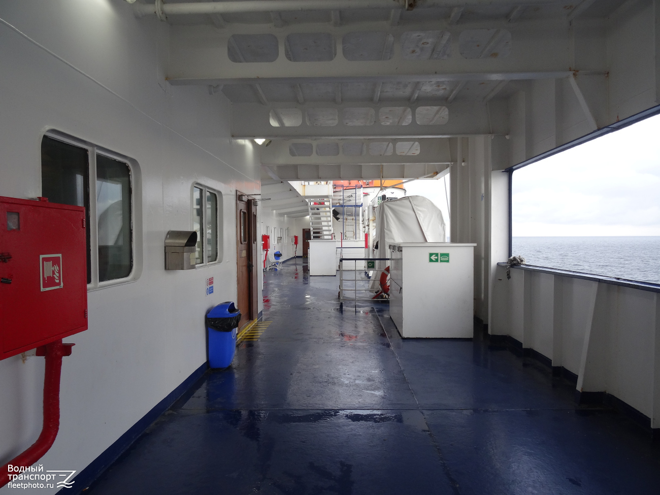 Stena Livia. Виды палуб