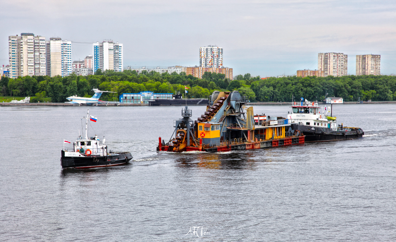 Снегирь, Московский-117, Поток