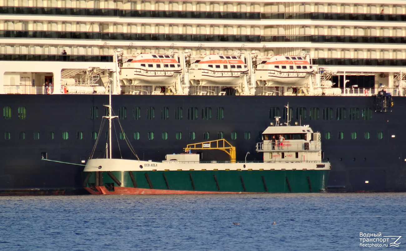 Eco Aela, Nieuw Statendam. Lifeboats