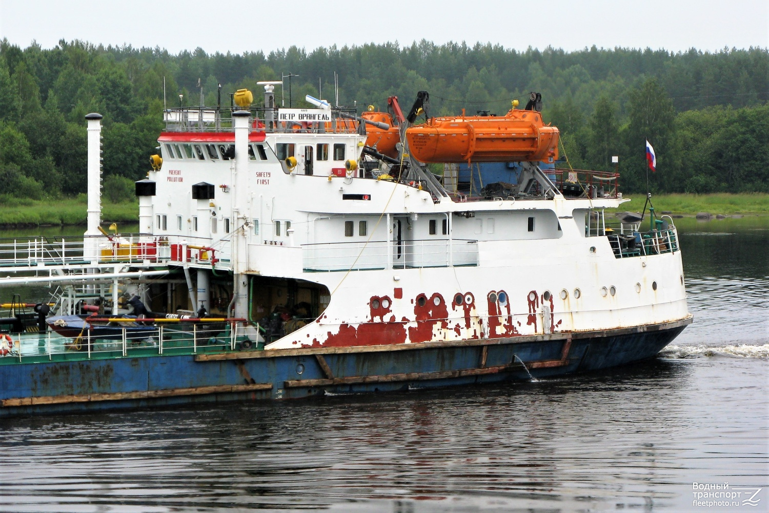 Пётр Врангель. Vessel superstructures