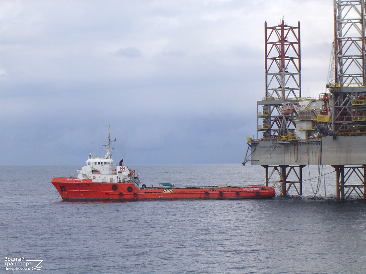 Pacific Commodore, Transocean Shelf Explorer