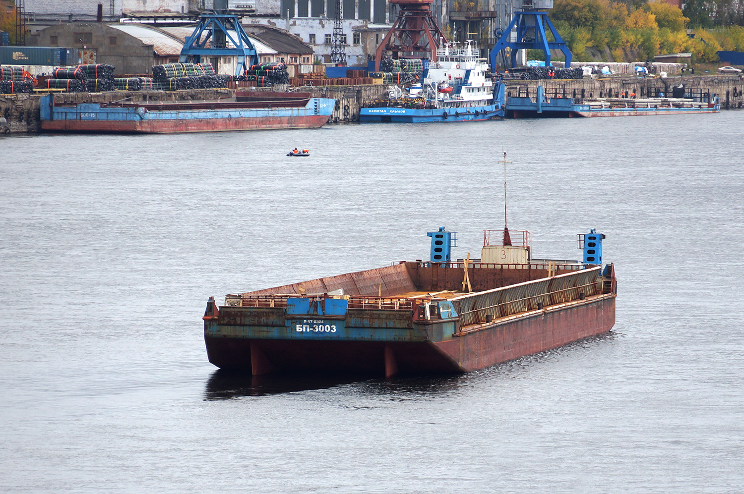 БП-3003, БОБ-15, Капитан Крылов