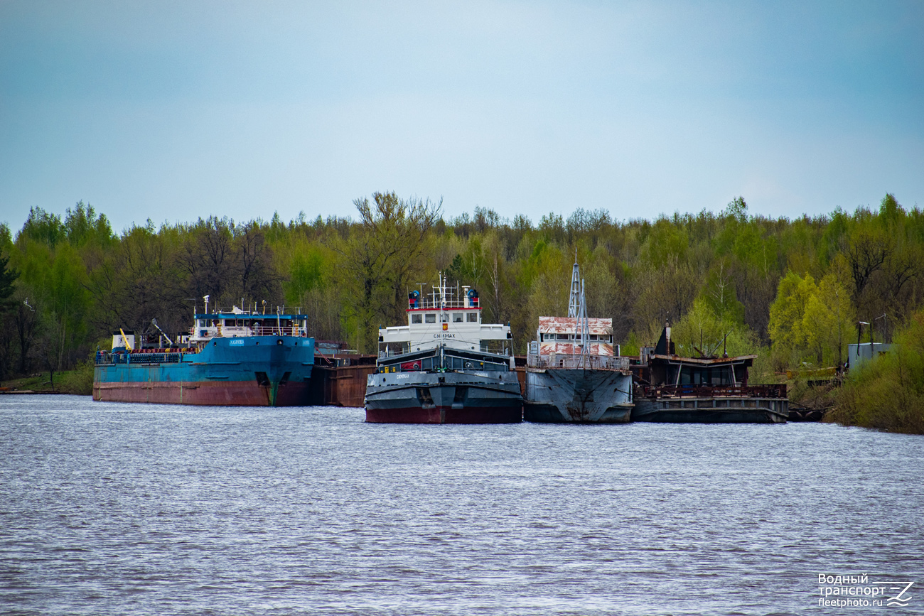 Альриша, Симмах, Айрон шарк, Неопознанный понтон. Russia - Volga Basin