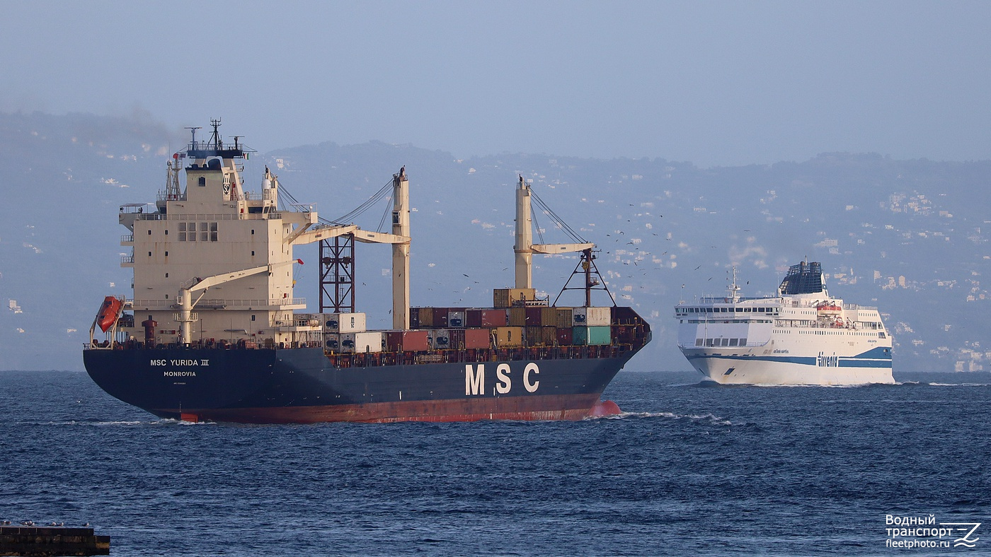 MSC Yurida III, Raffaele Rubattino