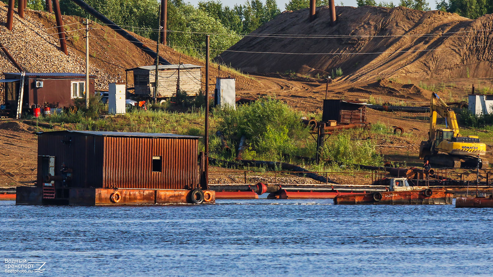 Неопознанный понтон, Бабер-1. Russia - Kama Basin