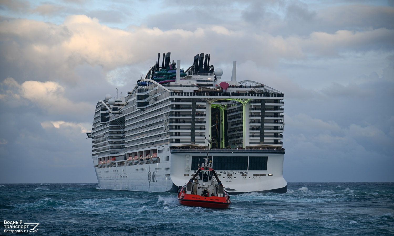 MSC World Europa, Wenzina