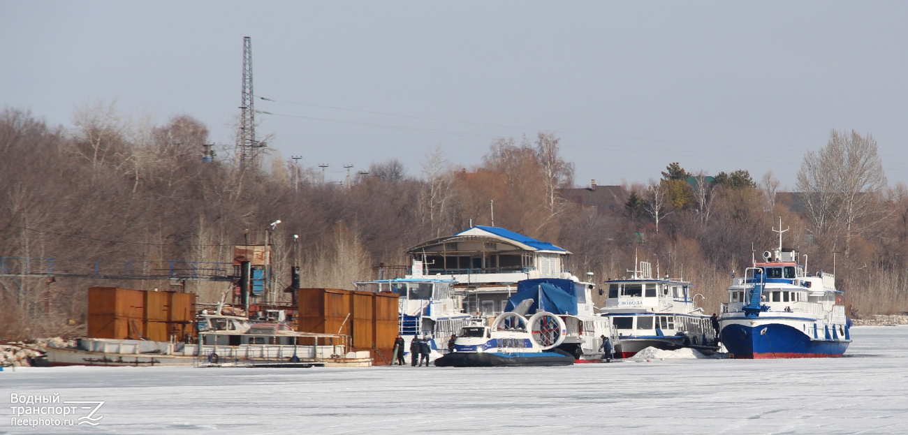 ПС-296, Вояж, Нептун-28, Москва-171, Свобода, Добрый. Russia - Volga Basin