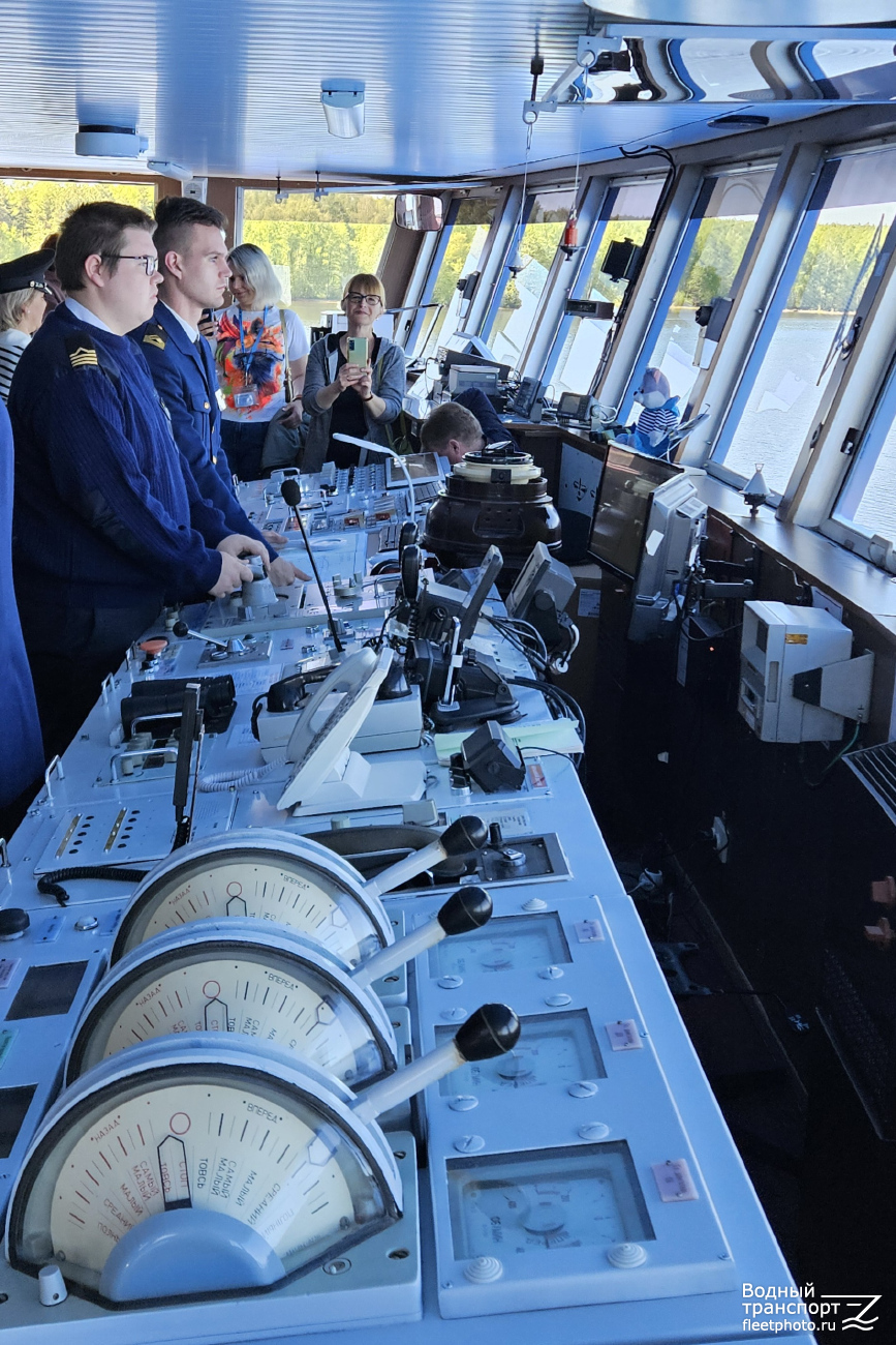 Лунная соната. Wheelhouses, Control panels