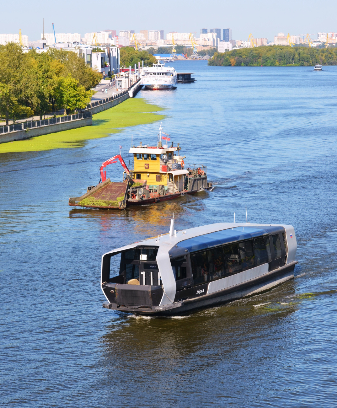 Жужа, МС-1. Река Москва