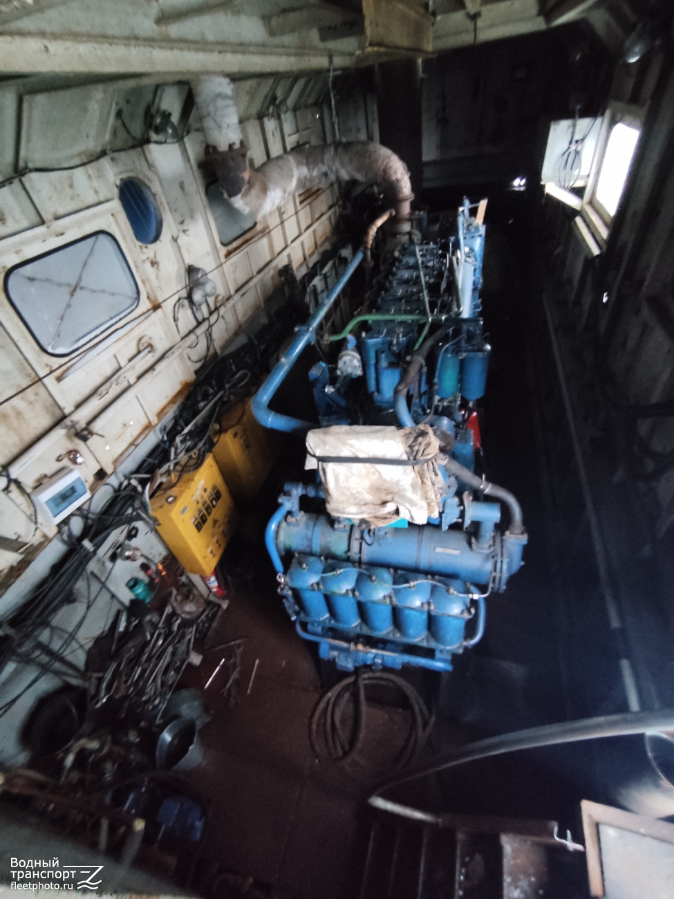 Земснаряд 201. Engine Rooms