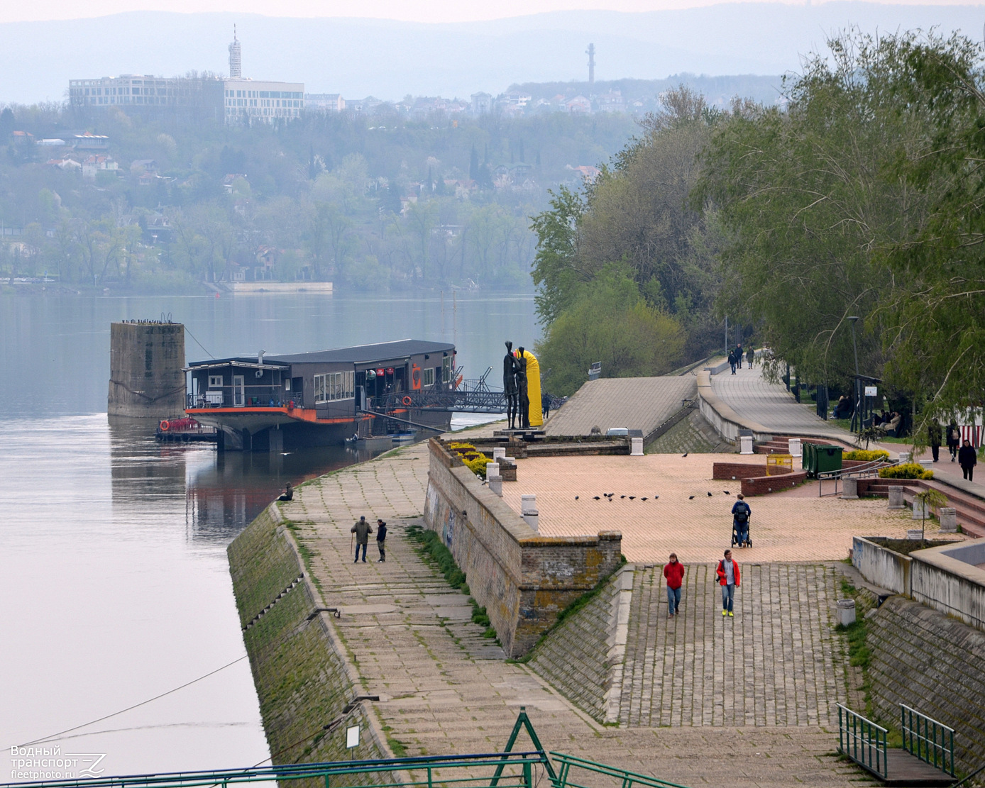 Река Дунай, Нови-Сад, Сербия