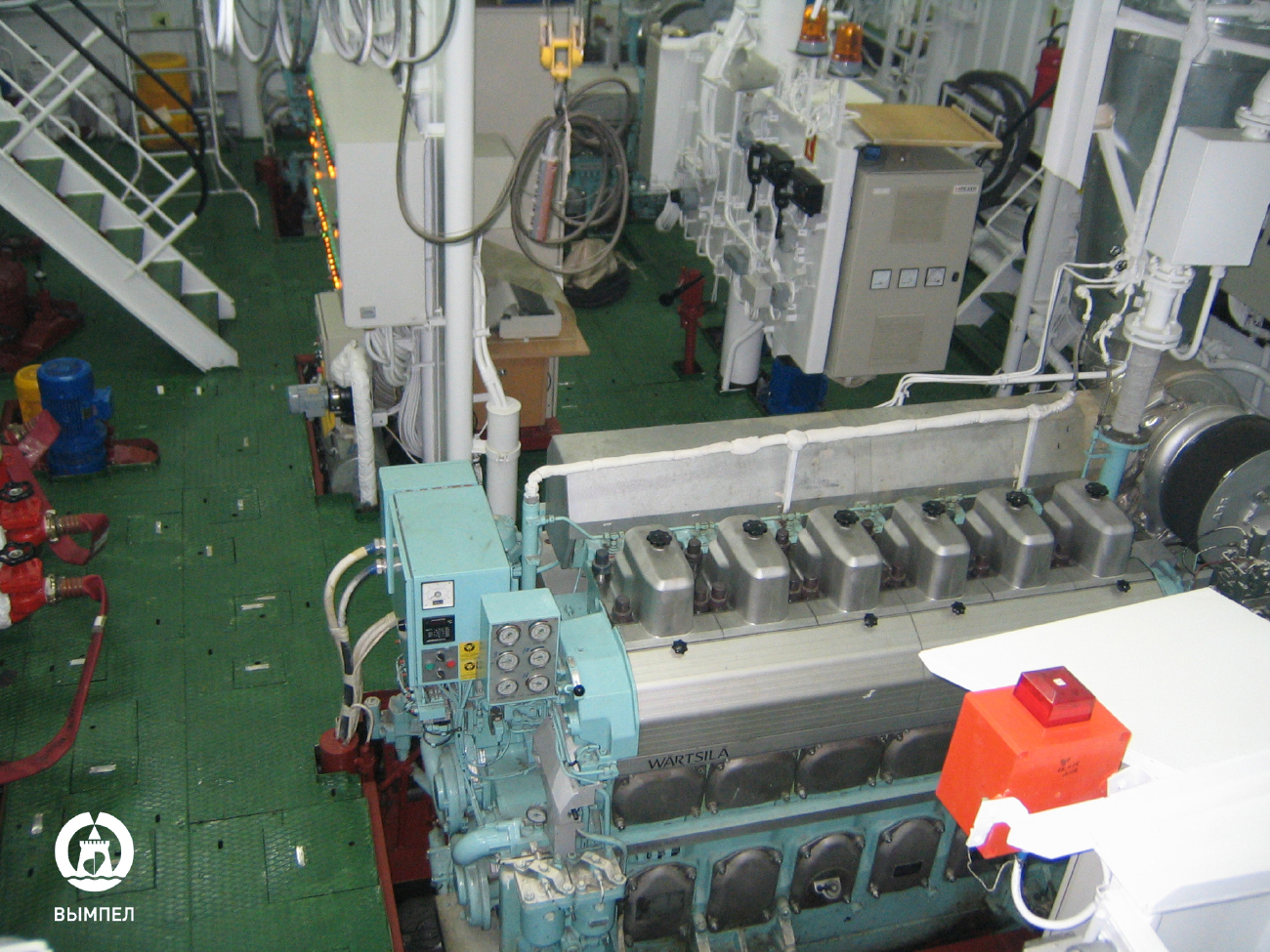 Rusich-4. Engine Rooms