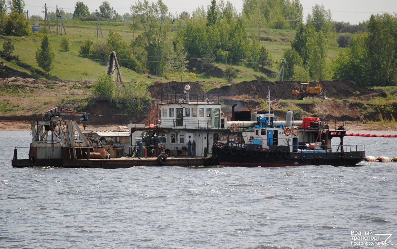 Неопознанное судно - класс Земснаряд, Юпитер. Russia - Kama Basin