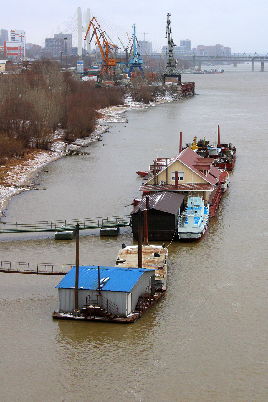 Плавучий причал-№1, Р 23-01 НЖ, 1001, РНГ 27-04, РНГ 22-11