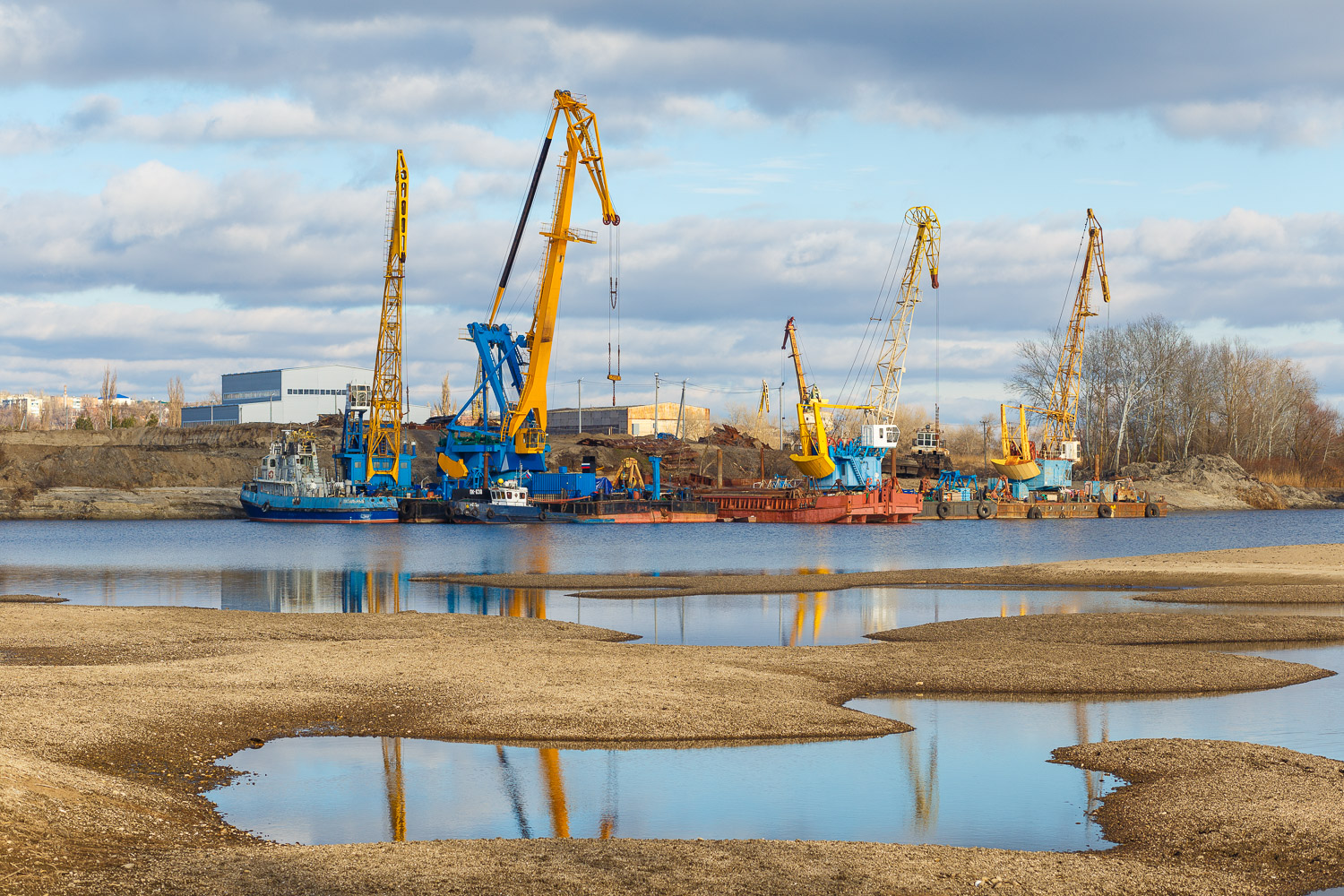 Посыльный, Плавкран ВД-18, ПК-638, РБТ-107, ВД-423